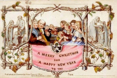 Victorian Christmas Card.