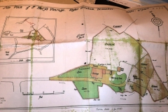 St Mary's vicarage plot map.