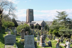 St Mary's Church and grave yard 2018.