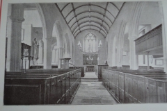 Church interior circa 1910.