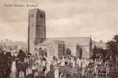 Post card of St Mary's Church.