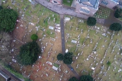 Grave Yard from the tower.