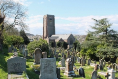 Winter view of Church and Church Yard.