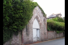Street view of non-conformist chapel of rest. Present day.