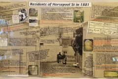 Volunteer Val Finch's 'Horsepool Street' 1881.