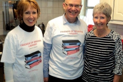 Members of 'Friends of Brixham Library' at project event.